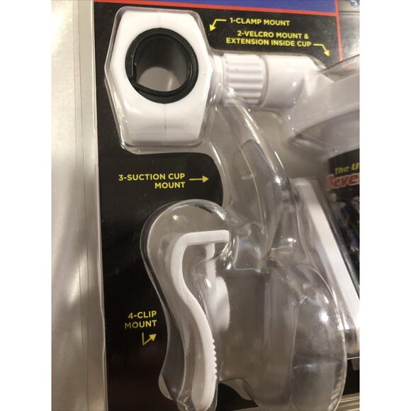 Beverage Holder Liquid Caddy With 4 Attachments Swivel Action - Picture 4 of 9